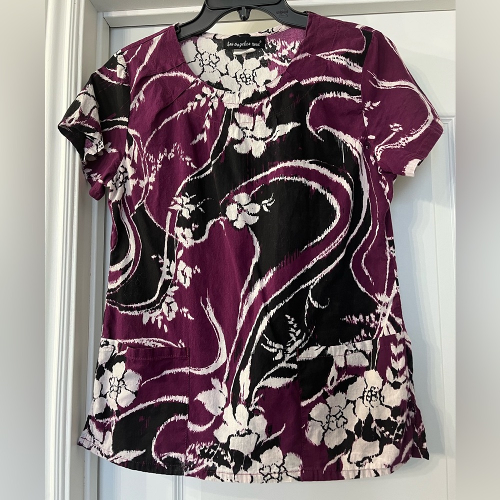 Ladies Scrub Top, S